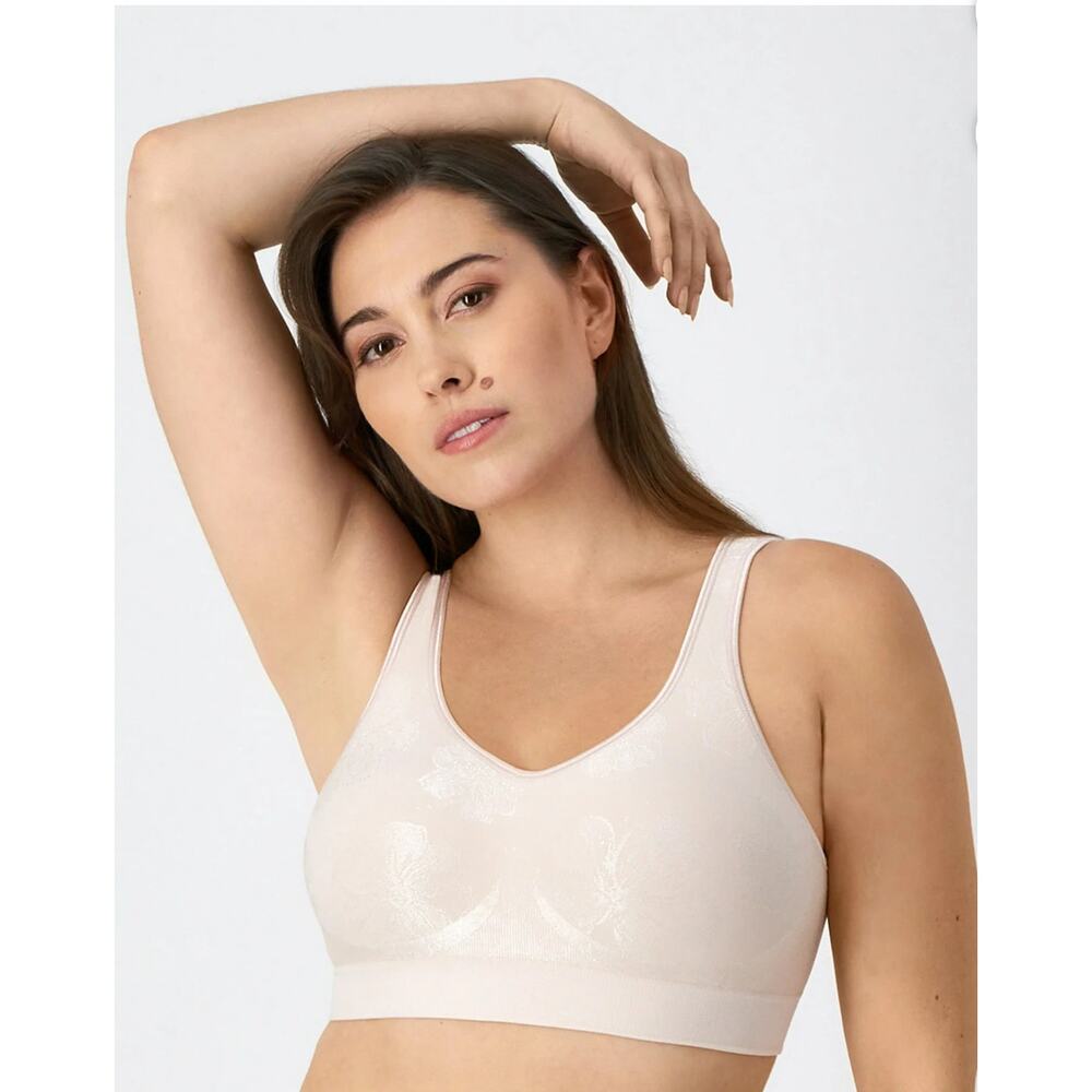 Bali Women's Comfort Revolution ComfortFlex Fit Seamless Shaping Wireless Bra -L